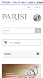 Mobile Screenshot of parisigioielli.com